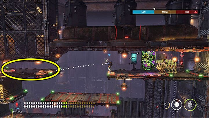 In the new location you will find a vending machine with free cans of Fizzy Pop - Oddworld Soulstorm: Opening the 3rd gate, Brewery - walkthrough - 16: Brewery - Oddworld Soulstorm Guide