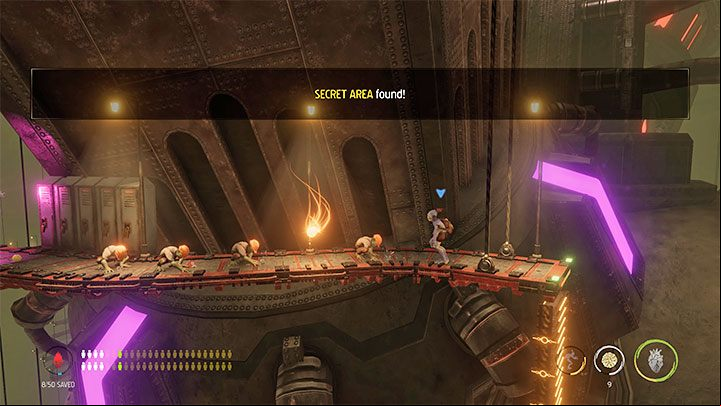 Now, investigate the area around the damaged tank - Oddworld Soulstorm: Activating 5 Brewing Chambers - walkthrough - 17: Eye of the Storm - Final - Oddworld Soulstorm Guide