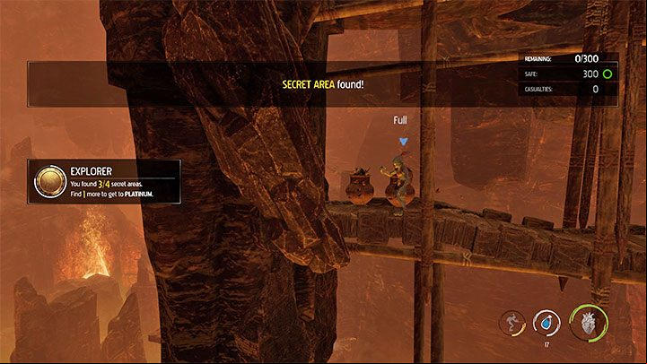 You can try out destroying the crates in the new area by using Brew Bottles (Square) - Oddworld Soulstorm: Escape from the burning cave, The Raid on Monsaic - walkthrough - 1: The Raid on Monsaic - Oddworld Soulstorm Guide
