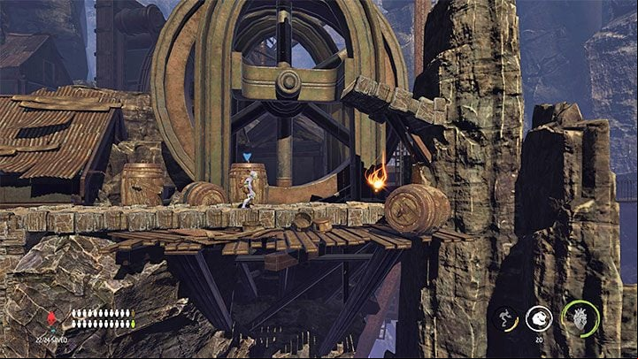 Before we can finally leave the Secret Area, we need to explore its highest level - Oddworld Soulstorm: Journey to Phat Station, the Funicular - walkthrough - 4: The Funicular - Oddworld Soulstorm Guide