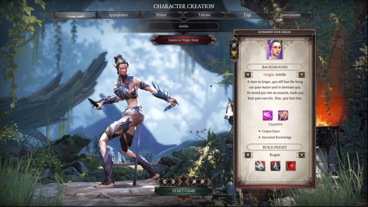 Sebille and her default class, Rogue. - Sebille in Divinity Original Sin 2 - Characters - Divinity Original Sin 2 Guide