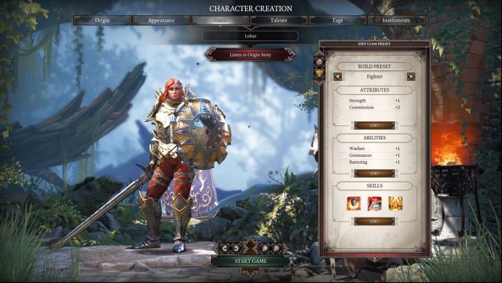 Fighter in the class selection screen - Fighter Class in Divinity Original Sin 2 - Classes - Divinity Original Sin 2 Guide