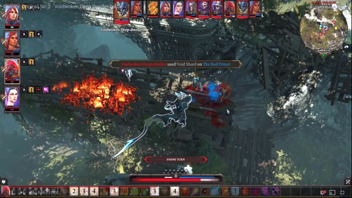 You should kill the main enemy quickly because he can inflict a lot of negative status effects. - Fort Joy enemies and bosses | Tough fights and bosses - Tough fights and bosses - Divinity Original Sin 2 Guide