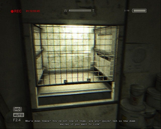 This dumb waiter will save your life - Male Ward | Walkthrough - Walkthrough - Outlast Game Guide & Walkthrough