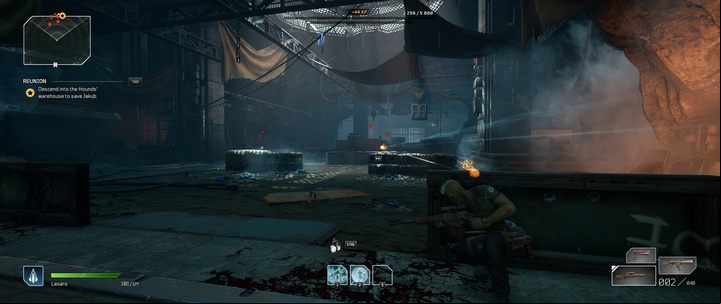 You will fight several battles in this area - Outriders: Reunion - walkthrough - Main missions - Outriders Guide