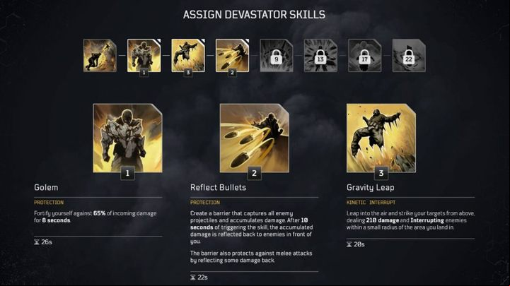 The Devastator's abilities enable them to tank more damage and dive straight into the thick of the fight - Outriders: Devastator - character class - Devastator - Outriders Guide