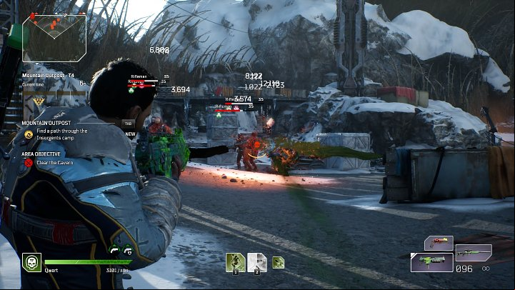 Once the Mountain Outpost Expedition begins, you will need to clear out the rebel camp - Outriders: Mountain Outpost - Expedition, walkthrough - Expeditions - Outriders Guide