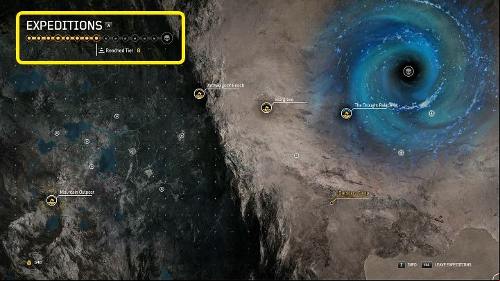 In Outriders there are 15 challenge tiers of Expeditions, which are related to the difficulty of the challenge and are not the same as World Levels in the campaign mode - Outriders: Expeditions - Basics - Outriders Guide