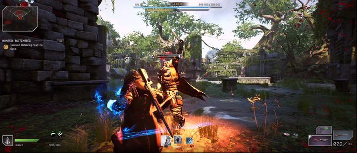 The enemy will try to fight at close range - they can poison their projectiles! - Outriders: Blitzkrieg - Wanted, walkthrough - Wanted - Outriders Guide