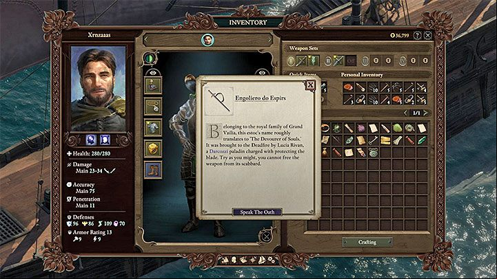This quest will be unlocked regardless of whether you have helped Captain Furrante or Captain Aeldys - Pillars Of Eternity 2: Variant 3 - Principi - Walkthrough - The Coming Storm - journey to the final location - Pillars Of Eternity 2 Deadfire Game Guide