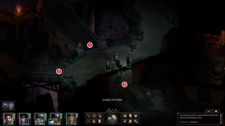 Follow the path until you reach the place with two bridges and a age - Pillars Of Eternity 2: A Paradise of the Mind - Walkthrough - Side quests - Pillars Of Eternity 2 Deadfire Game Guide