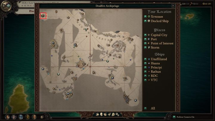 Biparas Grimoire is in Outcasts Respite - the island is near Drowned Barrows so go there right after you receive this quest (the exact location of the island is marked in the picture above) - Pillars Of Eternity 2: The Lost Grimoires - Walkthrough - Side quests - Pillars Of Eternity 2 Deadfire Game Guide