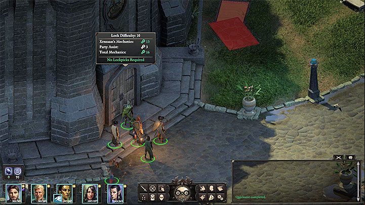 The first method is also the most obvious one, requiring you to simply open the main door of the manor (M15,3) - Pillars Of Eternity 2: Arkemyrs Manor - Map - Maps - Pillars Of Eternity 2 Deadfire Game Guide