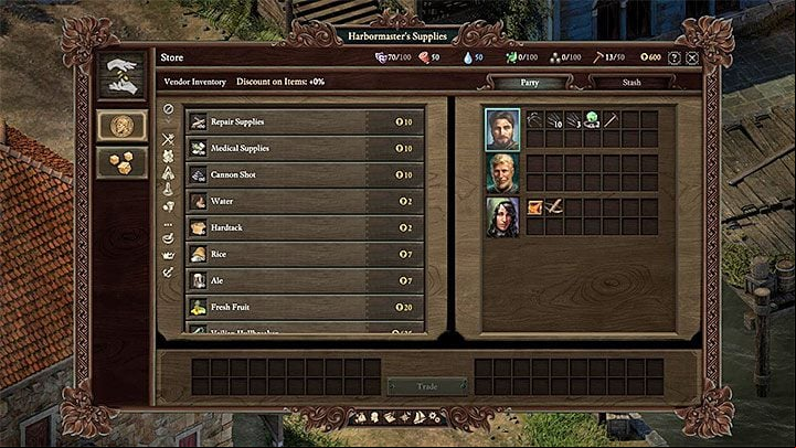 The harbor is one of the three locations that make up the city of Port Maje - Pillars Of Eternity 2: Port Maje Harbor - Map - Maps - Pillars Of Eternity 2 Deadfire Game Guide