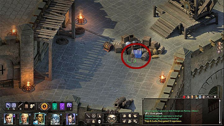 The first variant, out of those mentioned above, is your best choice - Pillars Of Eternity 2: Blow the Man Down - Walkthrough - Quests - Pillars Of Eternity 2 Deadfire Game Guide