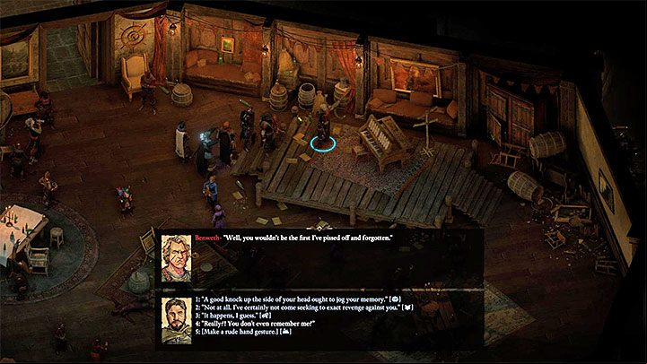 Benweth appears in the room after giving Mirke the stew - Pillars Of Eternity 2: Blow the Man Down - Walkthrough - Quests - Pillars Of Eternity 2 Deadfire Game Guide