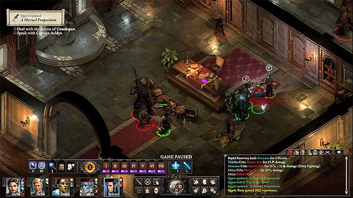 If you want to please Captain Aeldys, then you must prevent the slavers from continuing to trade in slaves - Pillars Of Eternity 2: A Shrewd Proposition - Walkthrough - Side Quests - Pillars Of Eternity 2 Deadfire Game Guide