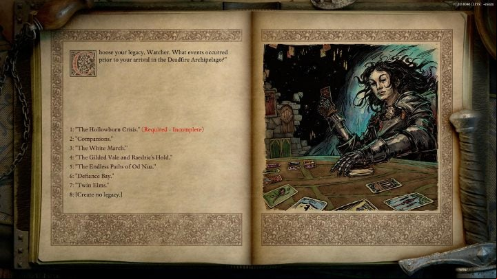 This robust interactive story creator allows to make all the important decisions from the previous entry. - Pillars Of Eternity 2: How to import saves from Pillars of Eternity? - FAQ - Pillars Of Eternity 2 Deadfire Game Guide