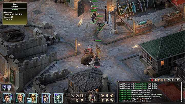 You should get notified about the attack during your exploration of the town - Pillars Of Eternity 2: Side quests on Sayuka Island - Walkthrough - Side Quests - Pillars Of Eternity 2 Deadfire Game Guide