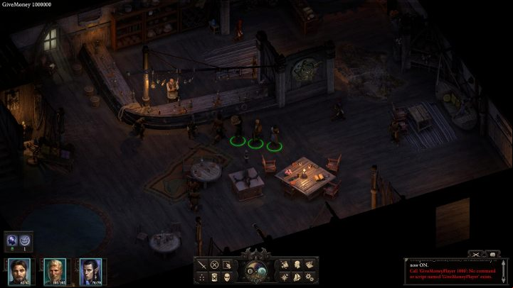 Use the tilde (~) to bring the console - it will appear at the top of the screen - Pillars of Eternity 2: Cheats - Basics - Pillars Of Eternity 2 Deadfire Game Guide