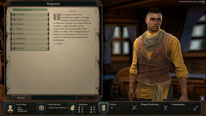 Background - Pillars Of Eternity 2: Character background and occupation - Character progression - Pillars Of Eternity 2 Deadfire Game Guide