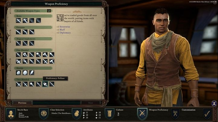 Proficiency - Pillars Of Eternity 2: The overview of available weapon proficiencies - Character progression - Pillars Of Eternity 2 Deadfire Game Guide