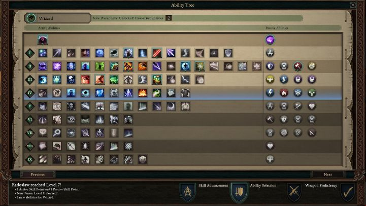 Power Levels reveal multiple new sets of spells and abilities. - Pillars Of Eternity 2: Leveling up - Character progression - Pillars Of Eternity 2 Deadfire Game Guide