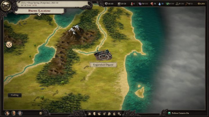 The Engwithan Digsite is the first major dungeon you explore in the game. - Pillars Of Eternity 2: How to get off the first island? - FAQ - Pillars Of Eternity 2 Deadfire Game Guide