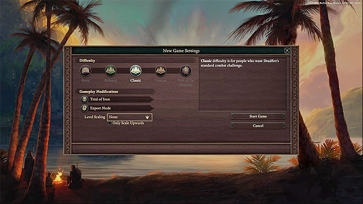The Classic difficulty level is the best choice for your first playthrough - Pillars of Eternity 2: Beginners Guide - Basics - Pillars Of Eternity 2 Deadfire Game Guide