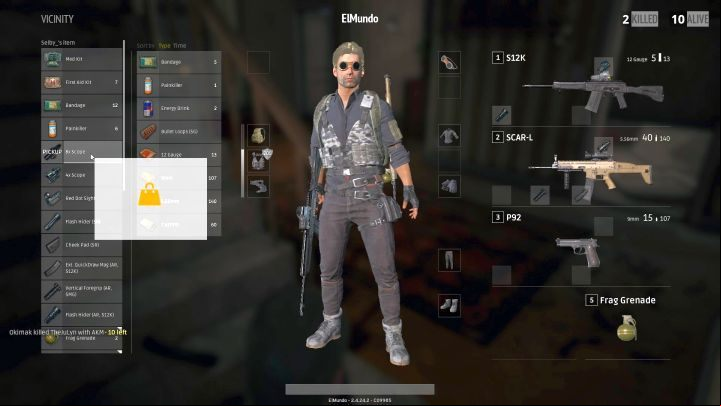 Every weapon has empy slots - these are for mods. - Weapon mods in PUBG - Weapons - PUBG Guide