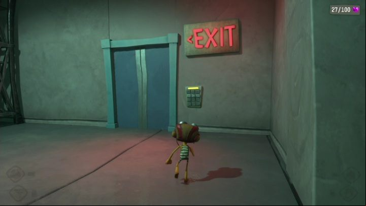 You'll reach a big metal door - Psychonauts 2: The Motherlobe - walkthrough - Walkthrough - Psychonauts 2 Guide