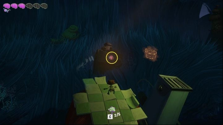 After getting rid of the rats, you need to create an air wave, which will allow you to move to the next part of the location - Psychonauts 2: Fords Follicles - walkthrough - Walkthrough - Psychonauts 2 Guide