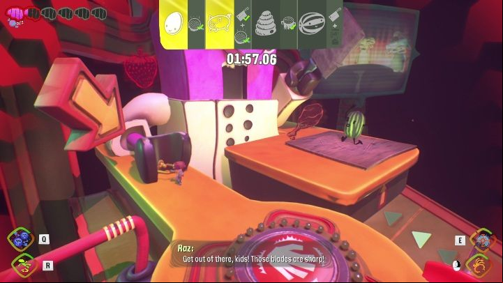 The watermelon should be last - Psychonauts 2: Comptons Cookoff - walkthrough - Walkthrough - Psychonauts 2 Guide