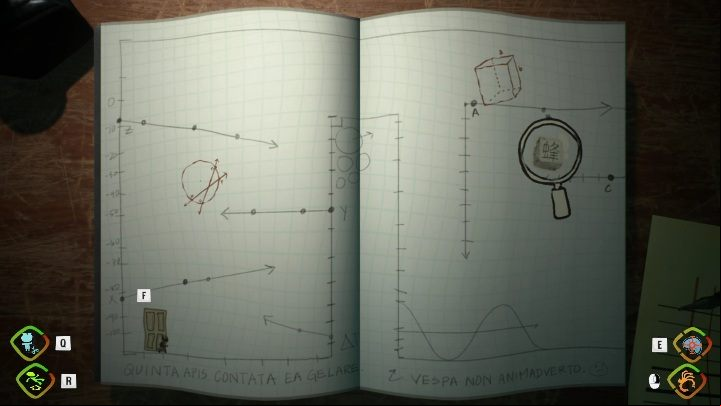 The door will let you into the notebook where one of the clues hides - Psychonauts 2: Cassies Collection - walkthrough - Walkthrough - Psychonauts 2 Guide