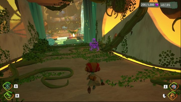Nothing prevents you from exploring the ship first, however, jumping into the shipwreck only once you're done - Psychonauts 2: Bobs Bottles - walkthrough - Walkthrough - Psychonauts 2 Guide