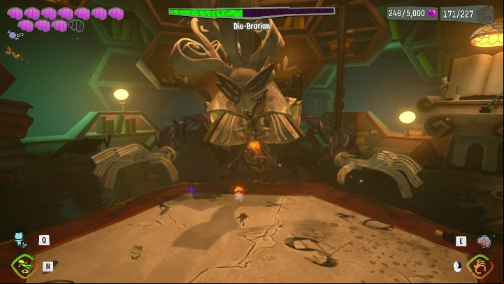 1 - Psychonauts 2: Die-Brarian Boss Fight - how to defeat? - Bosses - Psychonauts 2 Guide