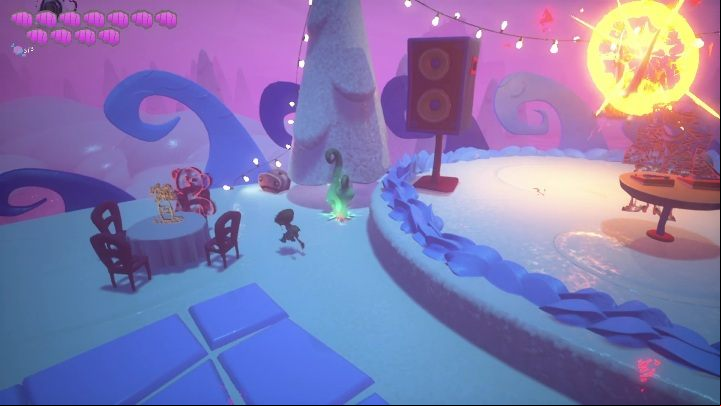 Location: Viking Reception - Psychonauts 2: Emotional Baggage, Bobs bottles - where to find? - Bobs Bottles - Psychonauts 2 Guide