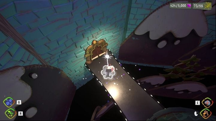 Then jump down the thoughts to the very bottom - Psychonauts 2: Fatherland Follies - walkthrough - Walkthrough - Psychonauts 2 Guide