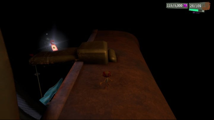 This tag is on the highest platform - Psychonauts 2: Emotional Baggage, Lucrecias Lament - where to find? - Lucrecias Lament - Psychonauts 2 Guide