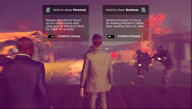 You can make conscious decisions while having a little sneak-peak into them. - Decisions and endings - Secrets - Quantum Break - Game Guide and Walkthrough