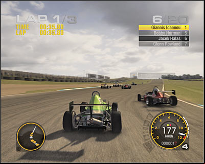 You should end up heading towards the finish line - Euro R Licence Tournaments II - Europe - Trophies - Race Driver GRID - Game Guide and Walkthrough