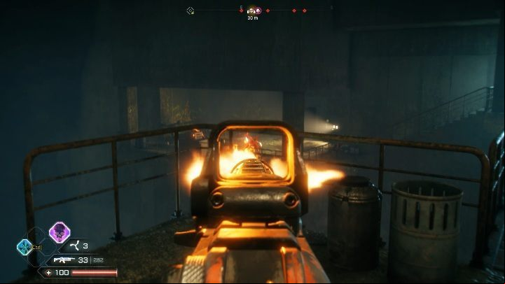 When you get to the end of the mine, turn right - Mutie Nests - The Ruined Shaft - Rage 2 - Mutie Nests - Rage 2 Guide