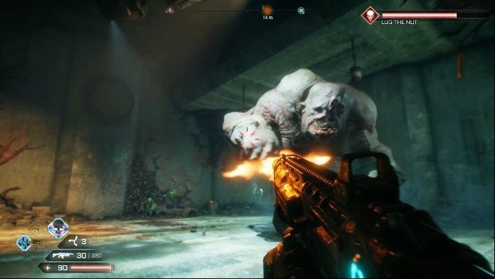 At the end of the location you will find Lug The Nut - Mutie Nests - The Ruined Shaft - Rage 2 - Mutie Nests - Rage 2 Guide