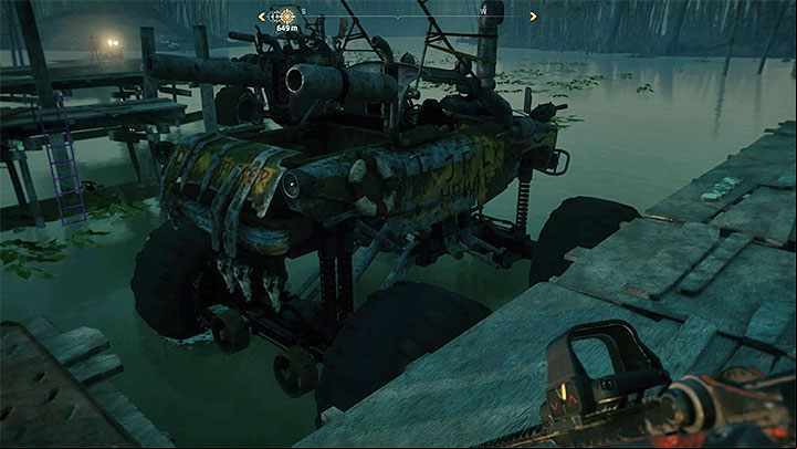 The game may not allow you to take such a step if the delivered car is the property of another person who is not an opponent - Rage 2 Guide