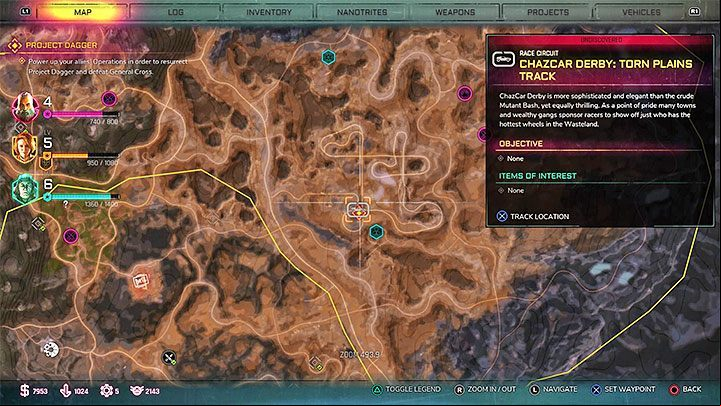 Go to ChazCar Derby: Torn Plains Track - Wasteland Celebrity | Rage 2 Walkthrough - Main story - Rage 2 Guide