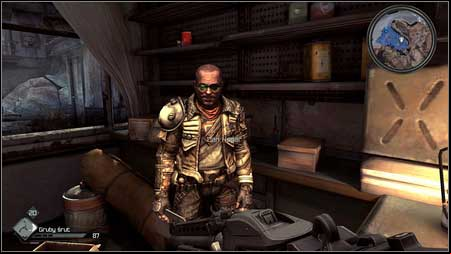 After getting weapons for your buggy youll get supplies from Sheriff, you were sent for by Hagar - Resupply Dan Hagar | Main missions - Main missions - Rage Game Guide & Walkthrough