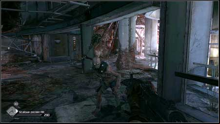 At the top of it youll meet other creatures and one Mutant throwing fire bottles at you - Defibrillator Upgrade - p. 3 | Main missions - Main missions - Rage Game Guide & Walkthrough