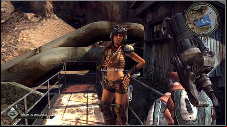 Youll obtain this mission from Loosum Hagar, who can be found on the right from the entrance to the Hagar Settlement - Wingstick Mastery | Side missions - Side missions - Rage Game Guide & Walkthrough