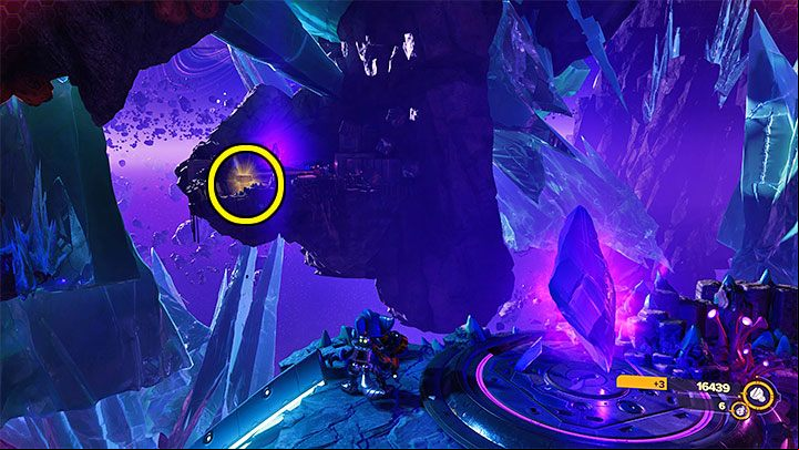 You can get this collectible in the post-cataclysmic world variant - Ratchet & Clank Rift Apart: Blizar Prime - collectibles, list of all, map - Secrets and Collectibles - Ratchet & Clank Rift Apart Guide
