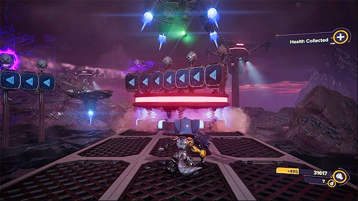 The spybot is located in the ventilation shafts above the processing center where Ratchet and Kit are held in the initial part of the mission - Ratchet & Clank Rift Apart: Viceron - collectibles, list of all, map - Secrets and Collectibles - Ratchet & Clank Rift Apart Guide